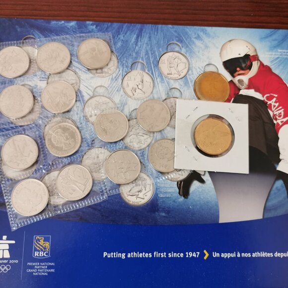 VANCOUVER 2010 Olympic Coin Set - RBC - Royal Canadian Mint - Picture 4 of 11